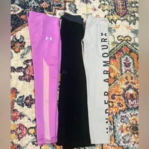 Youth medium Under Armour pants lot
